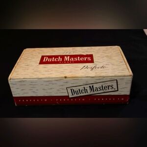 Vintage 1959 Dutch Masters Cigars Perfecto Empty Cigar 2 for 25 cents Box